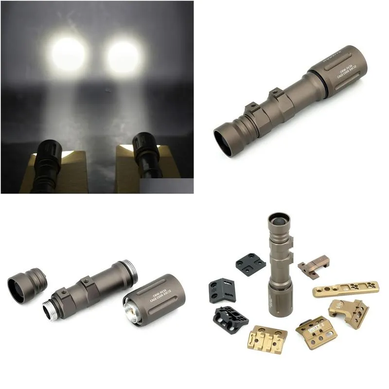 sotac modlit okw 18650 weapon light tactical flashlight 680 lumen led for airsoft hunting military with origina lfull markings