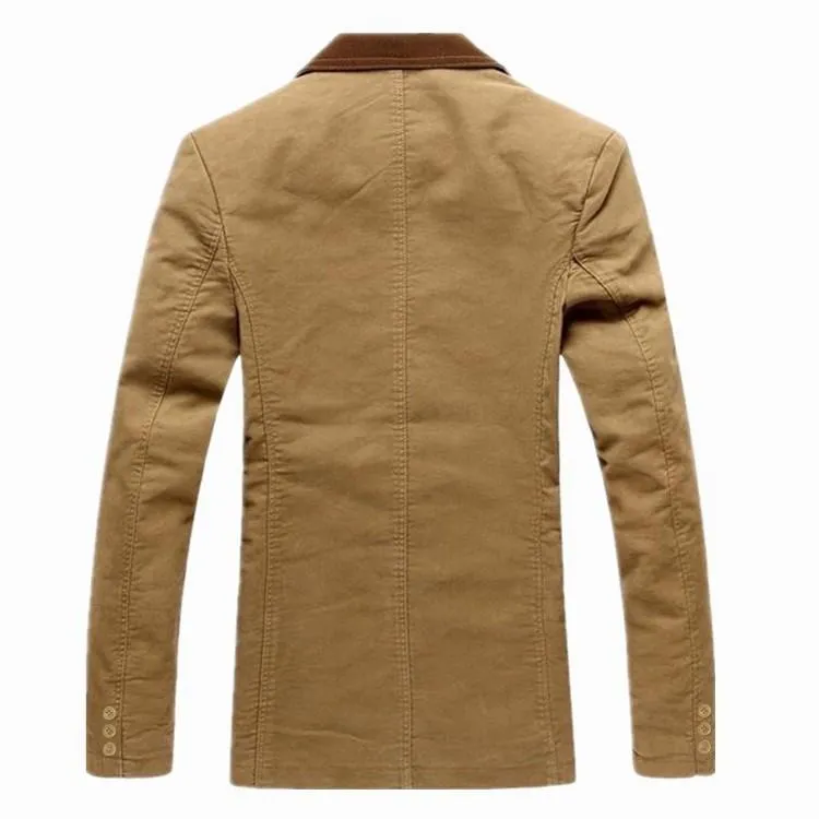 casual suit jacket mens slim cotton small suit mens spring thin single suit plus-size mens wear