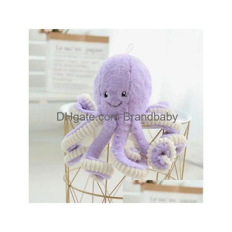 Hy Wy Toy Octopus P 80Cm Stuffed Animal Stuff Pillow Christmas Gift Squid Doll For Drop Delivery Dhixo