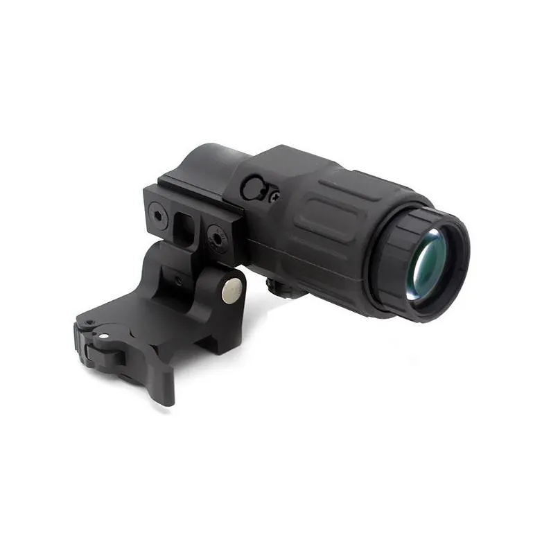  g33 magnifier high quality perfect replcia switch to side quick detachable qd w/full logo marking for hunting airsoft scope