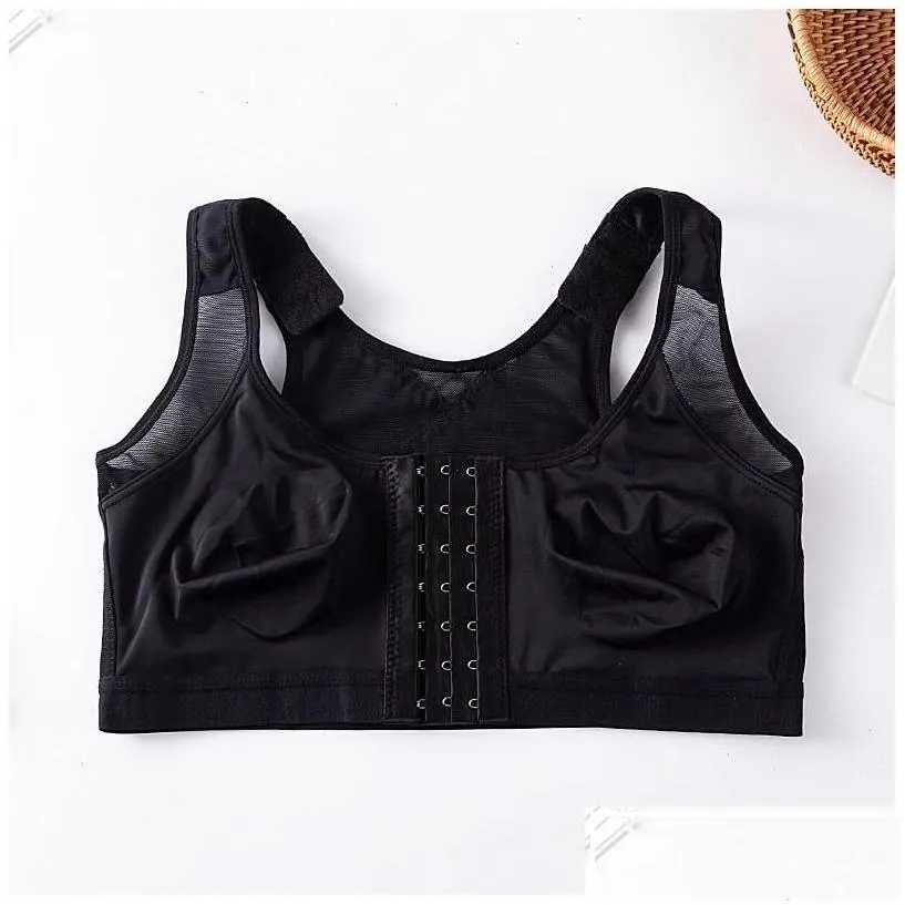 bras women post surgical surgery front open fl support reery bra non-padded wire breast augmentation operative drop delivery apparel