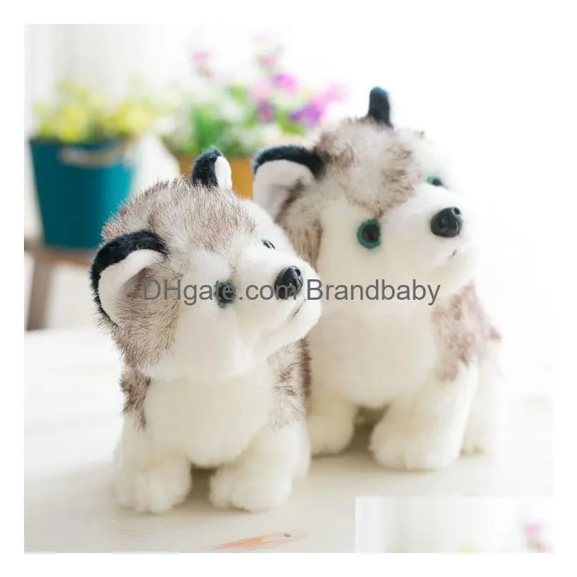 For Dog P Ins Simation Husky Doll Stuff Animal And Toy Little Er Ha Small Size Fashion Christmas Gift Hy Wy Drop Delivery Dhnqj