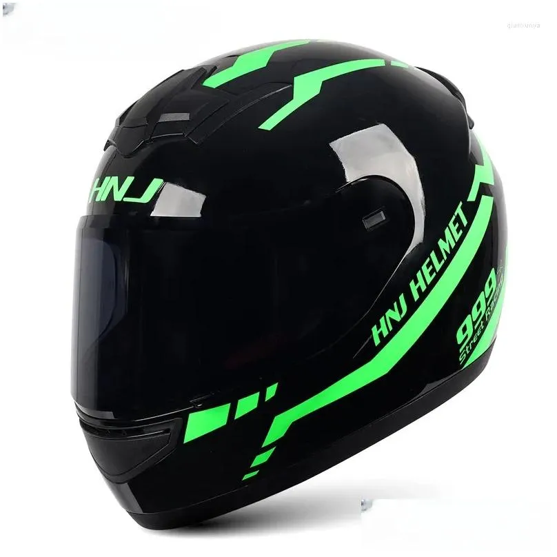 motorcycle helmets motor hnj helm off-road helmet pengendara sertifikasi ece pria wanita kucing wajah penuh sepeda motocross moto