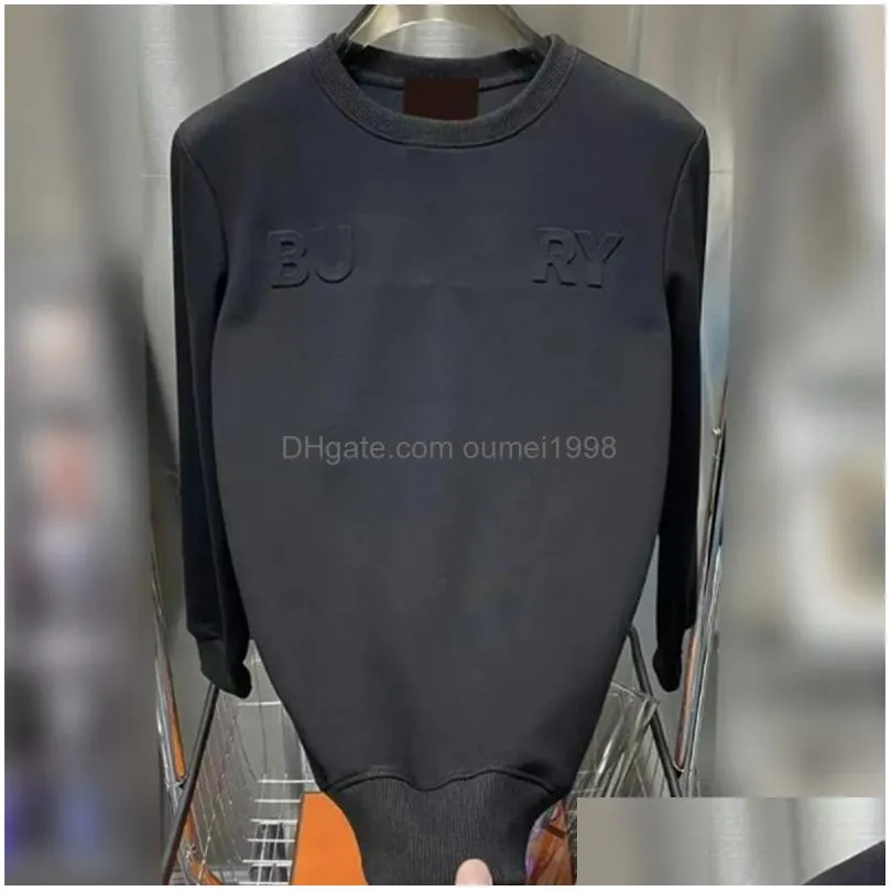Men`S Hoodies & Sweatshirts Mens Sweatshirts Designer Classic Womens Sweatshirt Plover Man Woman Streetwear Jumper 3D Letters Monogra Dhwql
