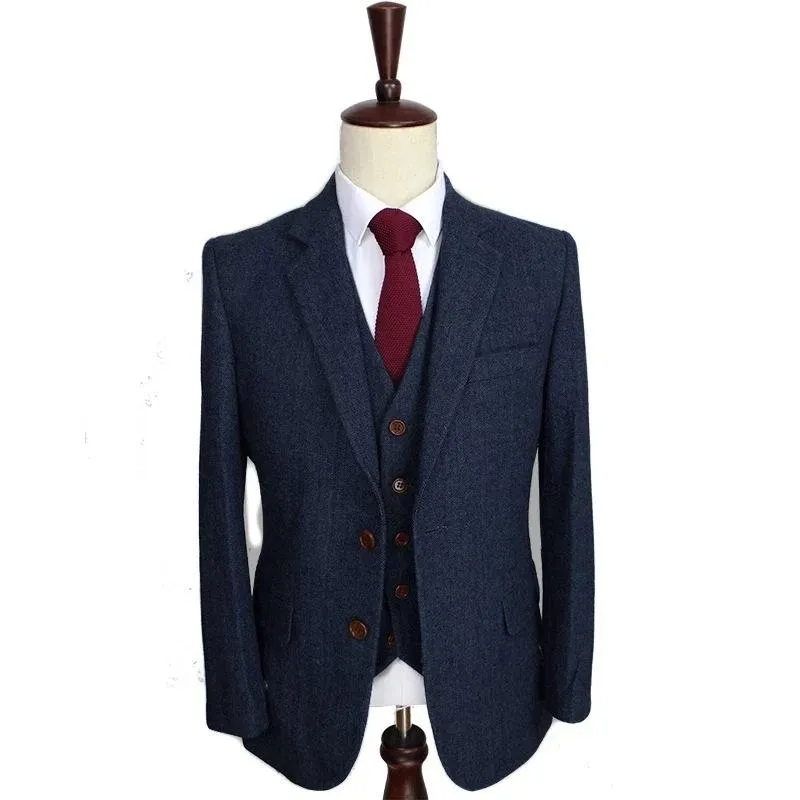 suit suit mens three-piece best man dress suit mens suit suit slim suit c4