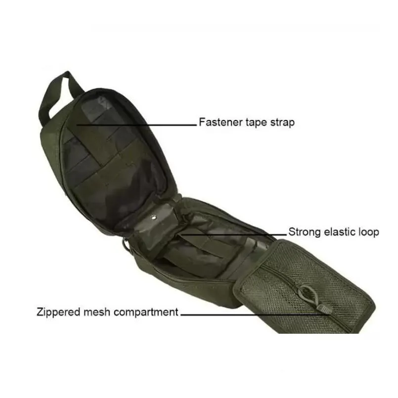 outdoor tactical medical packets first aid kit ifak utility pouch emergency bag for vest belt treatment waist pack emt multifunctional