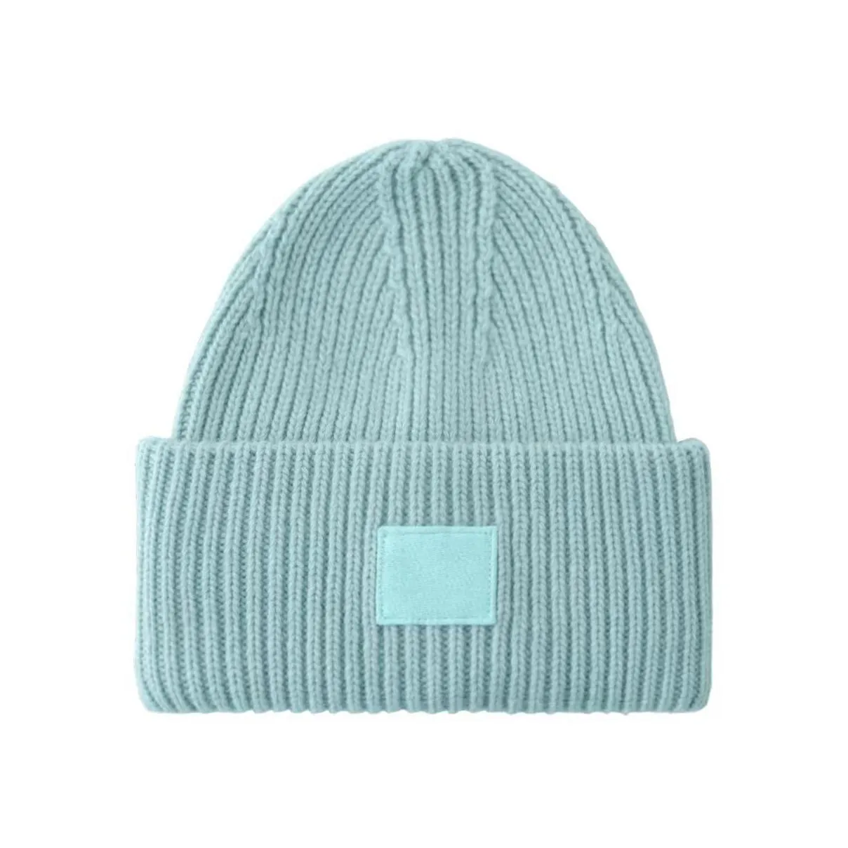100% Wool Hat Mens And Womens Beanie High Version Thickened Ac Knit Plover Casual Warm Drop Delivery Dhrkv