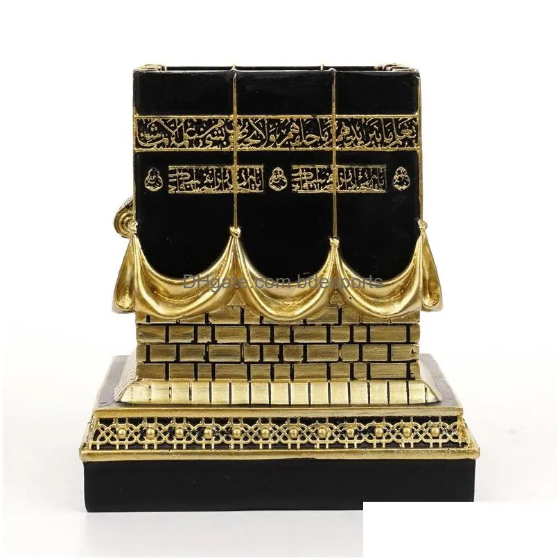 Arts And Crafts One Piece Kaaba Office Desktop Decoration Painted Character Scptures Decorative Resin Creative Holiday Decorations Liv Dhnvo