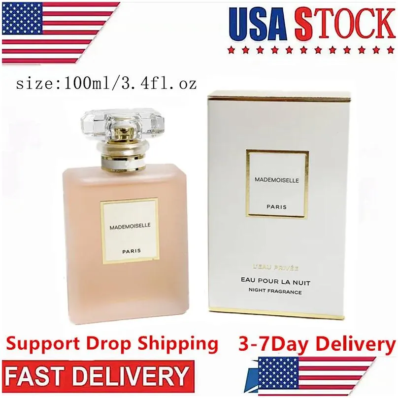 free shipping to the us in 3-7 days mademoiselle intense eau de perfume 100ml woman perfume elegant and charming fragrance spray oriental floral