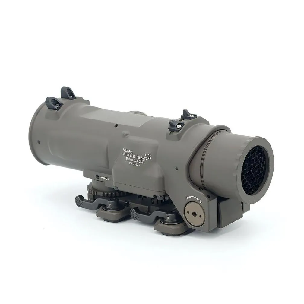 tactical dr 1-4x scope gen3 mil spec version perfect replica with full original marking for airsoft hunting firemars riflescope