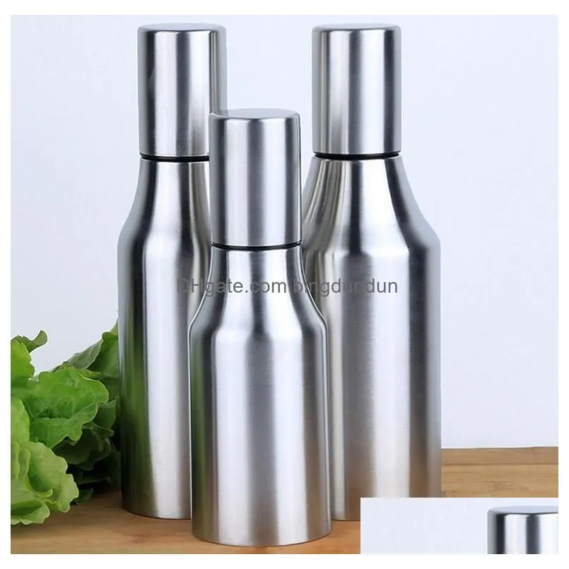 Other Kitchen, Dining & Bar 20Pcs 500Ml/750Ml Stainless Steel Olive Oil Dispenser Bottle Pourer Leakproof Kitchen For Vinegar Sauce To Dhbjp