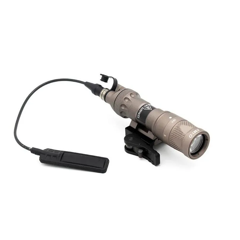sotac flashlight sf m323v 500 lumen rifle scout hunting light airsoft weapon light airsoft milsim
