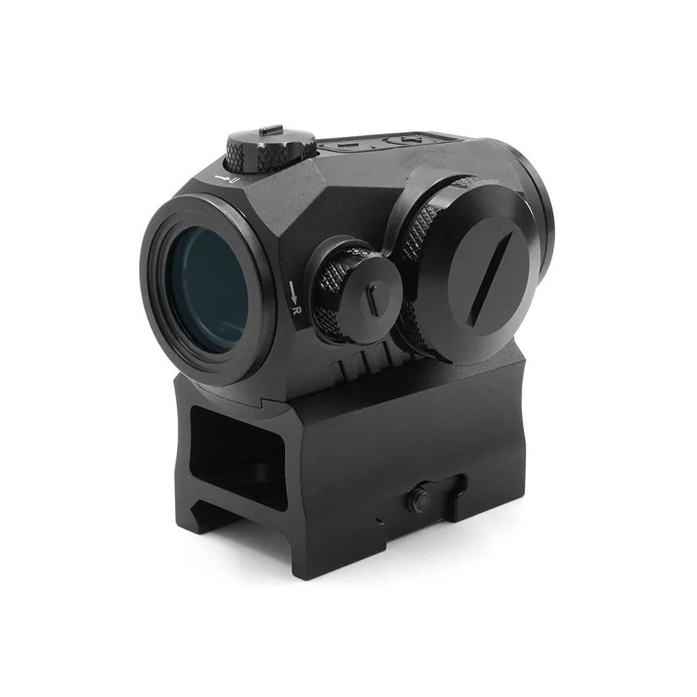 hunting airsoft tactical romeo5 1x20mm compact 2 moa red dot sight sor52001 ipx7 with low riser and co-witness picatinny mount