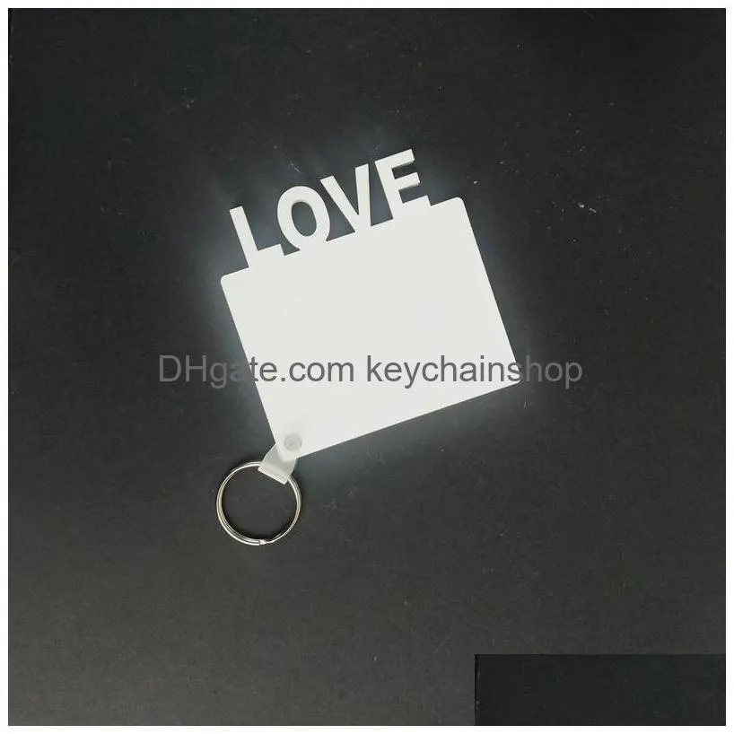 Blank Mom Dad Family Mdf Keychains Key Rings Sublimation Heat Transfer Po Wooden Diy Keychain Keyrings Kit Jewelry Making Drop Delive Dh7Do