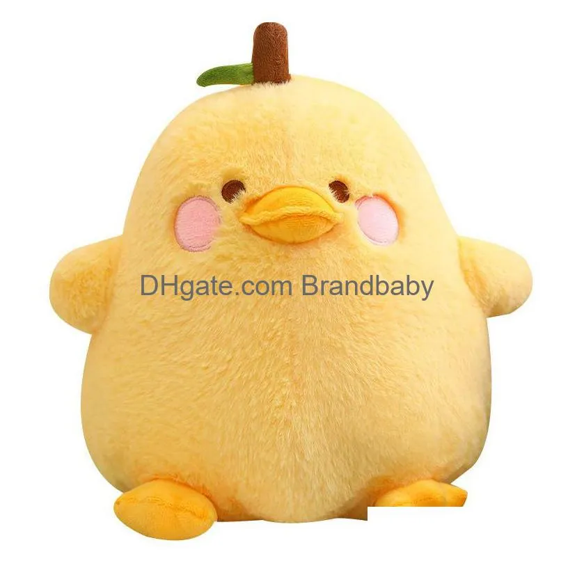 Duck Soft Toy Hy Wy Stitch P Doll 20/30/40Cm Stuff Cartoon Pear Funny Fruit Sleep Pillow Stuffed Animals Christmas Gift Drop Delivery Dh0Cb