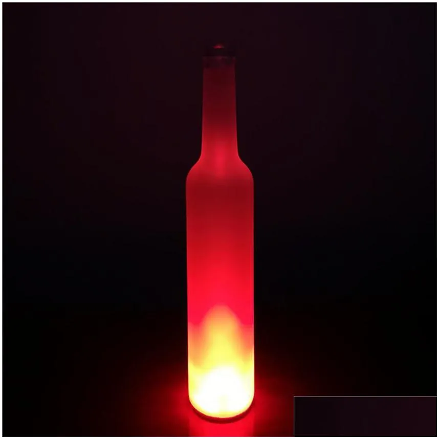 led lumious bottle stickers coasters lights battery powered led party drink cup mat decels festival nightclub bar party vase lights