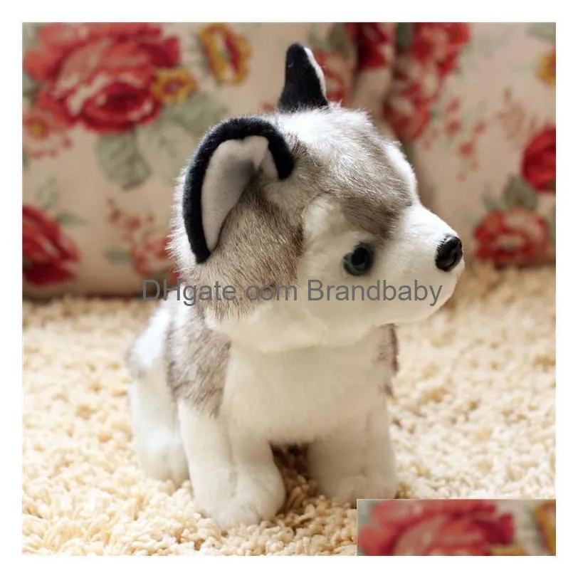For Dog P Ins Simation Husky Doll Stuff Animal And Toy Little Er Ha Small Size Fashion Christmas Gift Hy Wy Drop Delivery Dhnqj