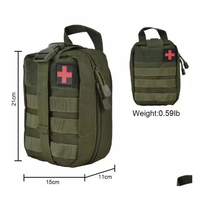 outdoor tactical medical packets first aid kit ifak utility pouch emergency bag for vest belt treatment waist pack emt