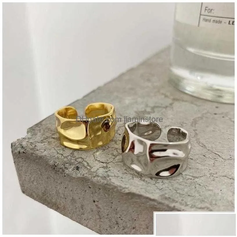 Dangle & Chandelier Dangle Chandelier Rings Korean Style Lover Massive Ring For Man Women Elegant Jewelry Valentines Day Gift 2021 Tr Dhsd1