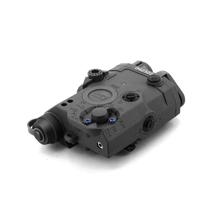 tactical an/peq-15 laser amingaddwhite led flashlightadd ir night vision weapon light 20mm rail hunting rifle airsoft peq