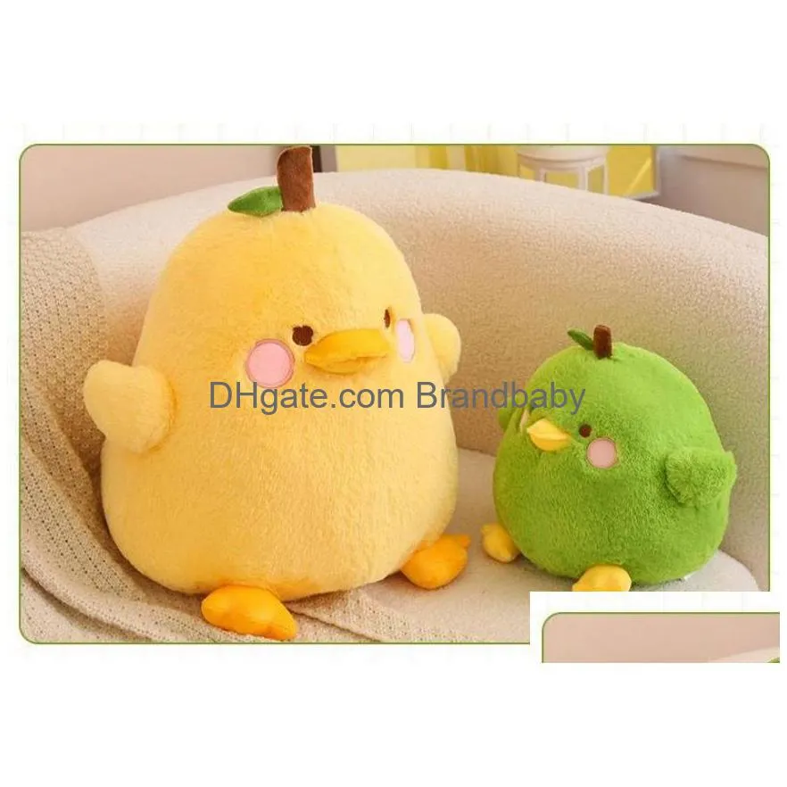 Duck Soft Toy Hy Wy Stitch P Doll 20/30/40Cm Stuff Cartoon Pear Funny Fruit Sleep Pillow Stuffed Animals Christmas Gift Drop Delivery Dh0Cb