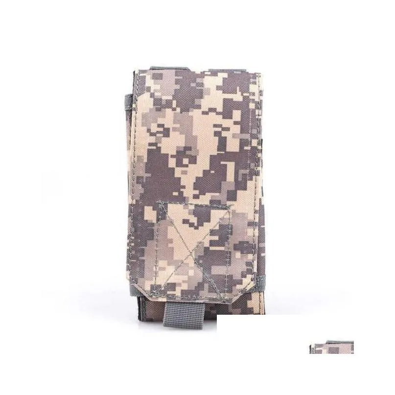 tactical mobile phone bag multifunctional male outdoor army fan camouflage mobiles phone bags accessories convenient hanging sports belt