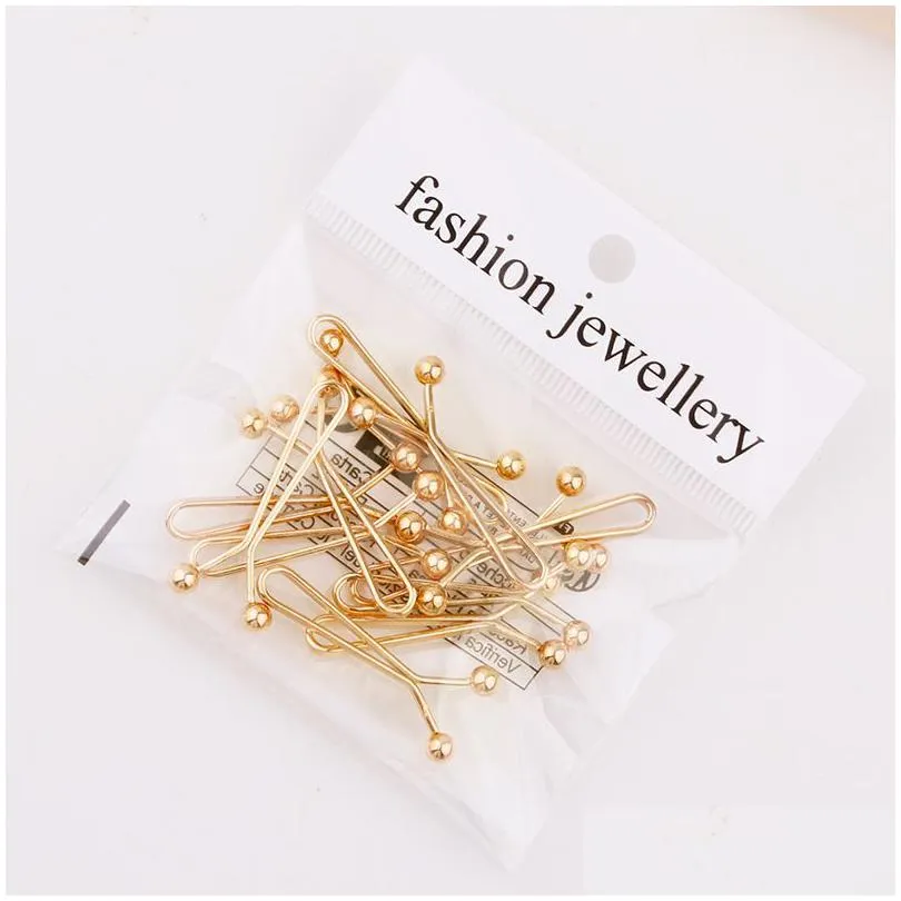 Pins, Brooches Womens Scarf Clip U-Shaped Neck Fixer Artifact Pin Accessories Wholesale Drop Delivery Jewelry Dhhqe