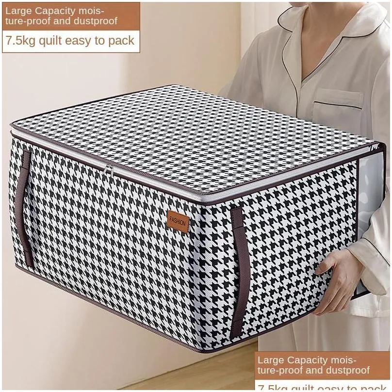 storage bags quilt bag wardrobe clothes organizer large capacity household student dormitory luggage packing moving