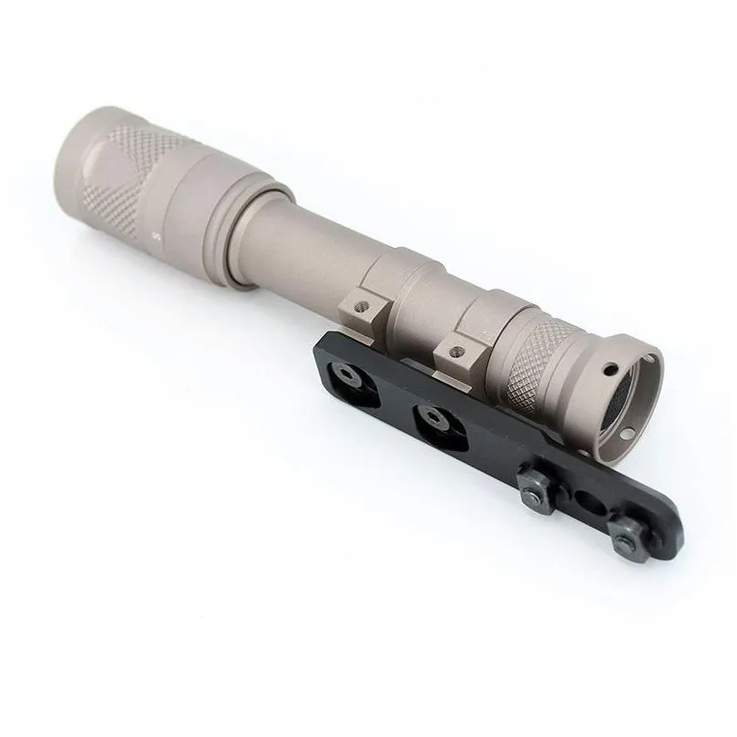 sotac thorntail keymod inline light mount for mlok keymod handguard rail tatical surefir m300 m600 flashlight weapon scout light