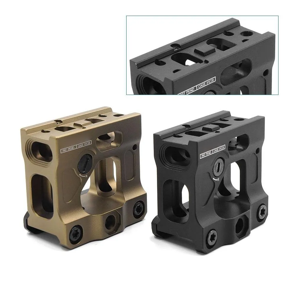 fast mount 2.26 for t2 from 7075-t6 aluminum fde or black