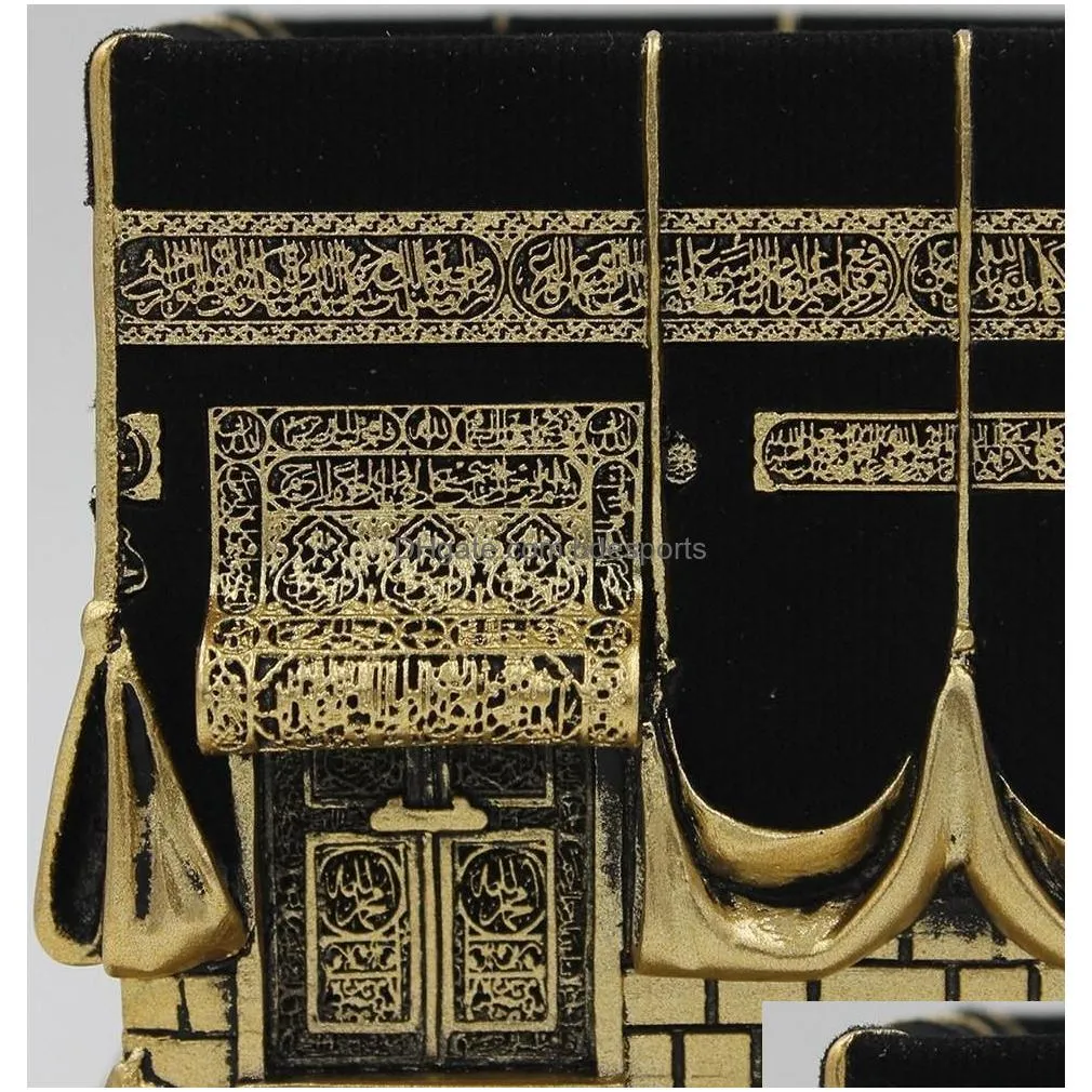 Arts And Crafts One Piece Kaaba Office Desktop Decoration Painted Character Scptures Decorative Resin Creative Holiday Decorations Liv Dhnvo