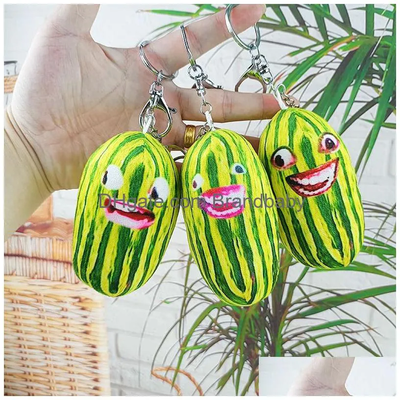 New Fidget Toy Slug Watermelon Strips Inside Voice Funny Mouth Replacing Key Ring Bag Pendant Adt Decompression Talk Doll P Pies Chri Dhfpz