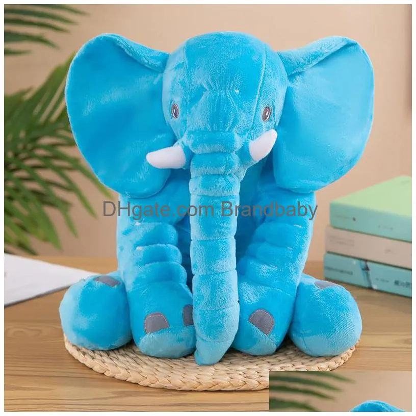 Elephant Toy Stuff Animal P Toys Soft Dolls Comfort Slee Christmas Gifts Hy Wy Doll Baby Drop Delivery Dhs9J