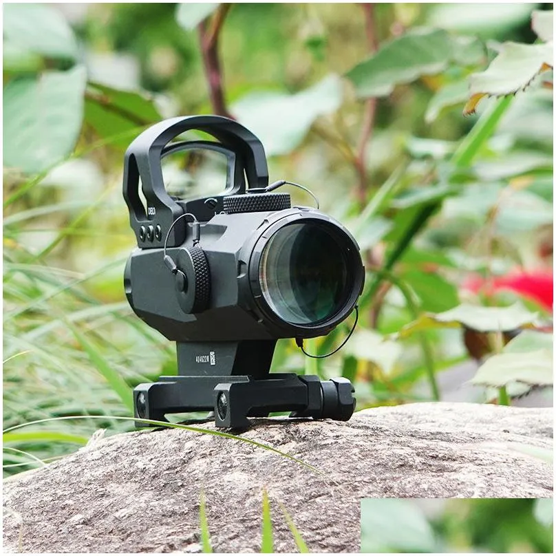the mark 4 high accuracy multi-range riflescope hamr 4x24mm magnifier red dot scope hybrids sight