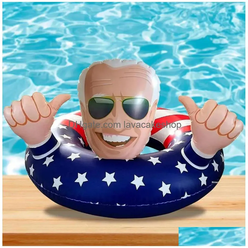 Party Favor Donald Trump 2024 Keep America Great Huge Hit Pool Float For Summer Democrats Presidential Inflatable Drop Delivery Home G Dhxyr