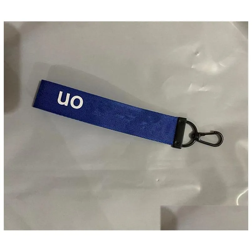 lu fashion yoga keychain women fitness running elastic lanyards high quality 5pcs per lot