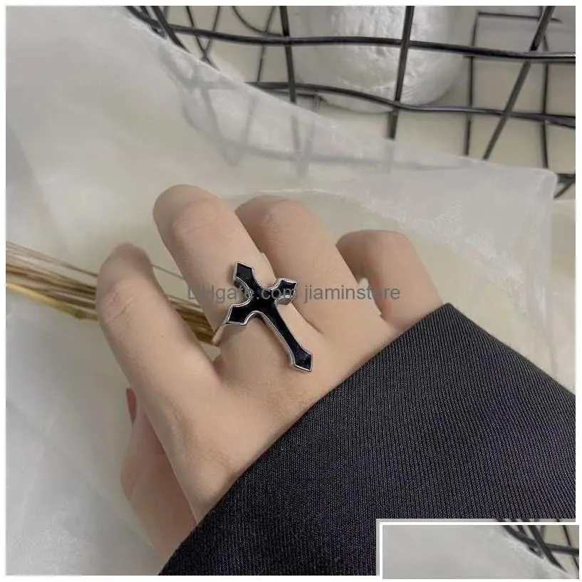 Dangle & Chandelier Dangle Chandelier Rings Korean Style Lover Massive Ring For Man Women Elegant Jewelry Valentines Day Gift 2021 Tr Dhsd1