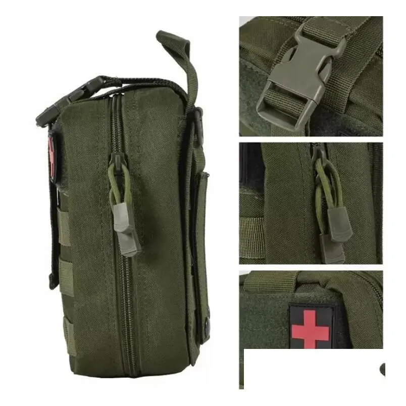 outdoor tactical medical packets first aid kit ifak utility pouch emergency bag for vest belt treatment waist pack emt multifunctional