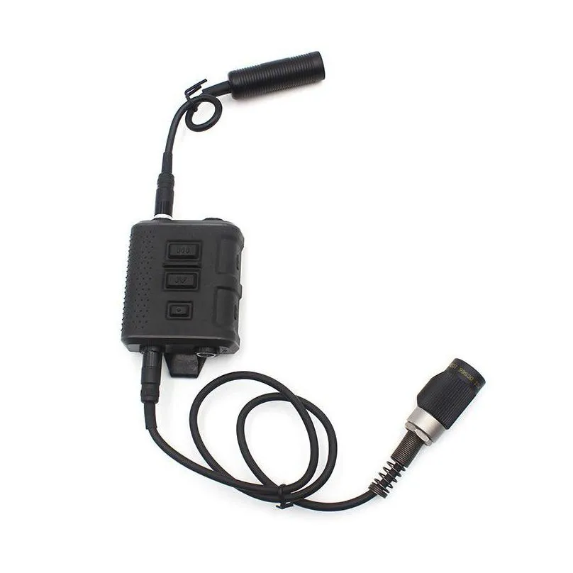 ptt v60 v20 tactical transmitter receiver connector for amp headset comtac3 headset 6 pin adapter cable kn6 to u174/u set