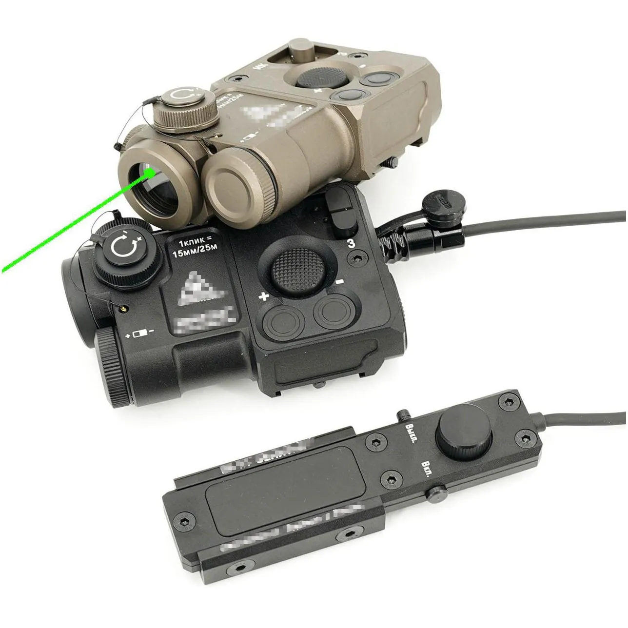 airsoft tactical pointer perst-4 green generation 3.0 aiming laser ir designator zenitco light perst4 with kv-5pu switch