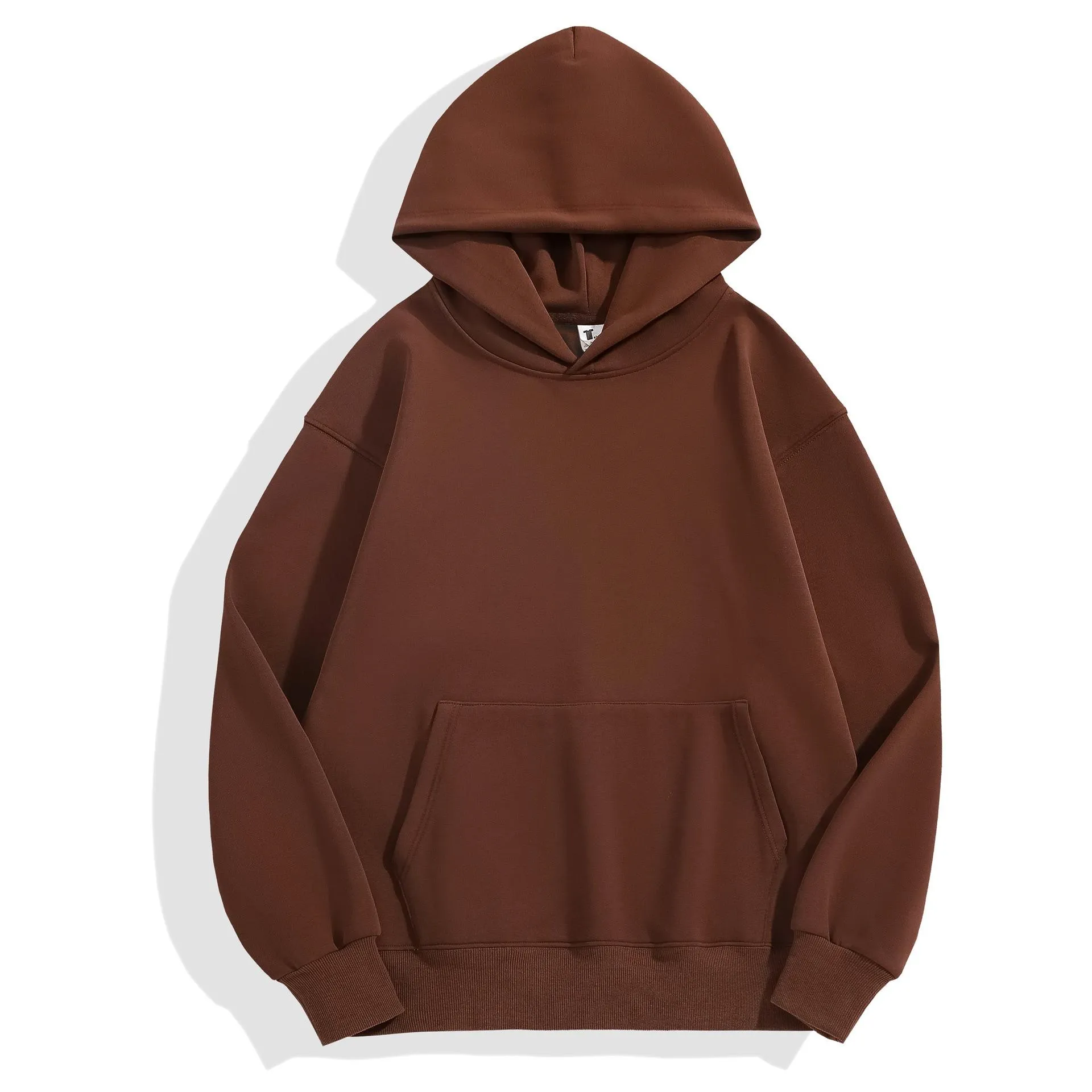 autumn 500g hooded and fleece hoodie custom male retro couple hoodie work clothes printed logo