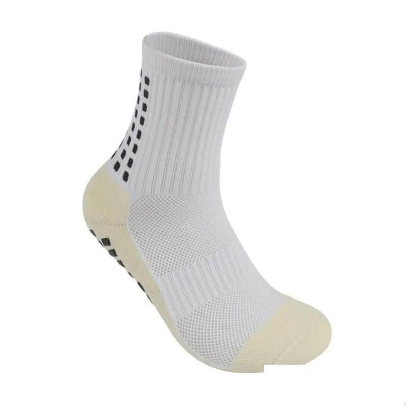 Men`S Socks Mens Socks Non Slip Compression Sport Soccer Breathable Athletic Basketball Sports Grip Cycling Men Running Sock Drop Del Dhxdw