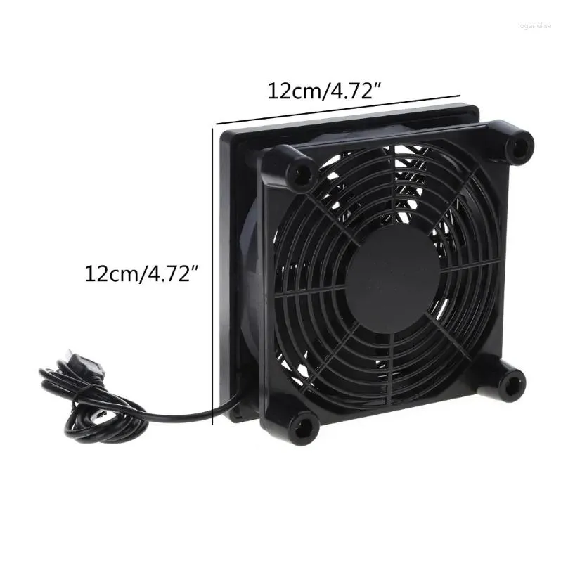 computer coolings 5v usb powered pc router fans high quiet cooling fan for case