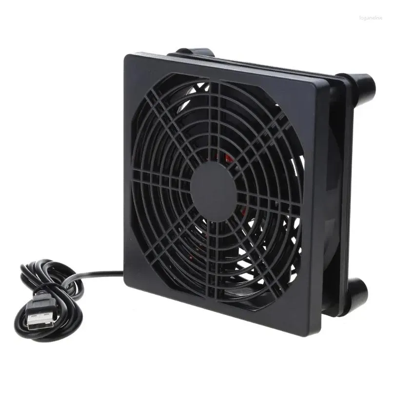 computer coolings 5v usb powered pc router fans high quiet cooling fan for case