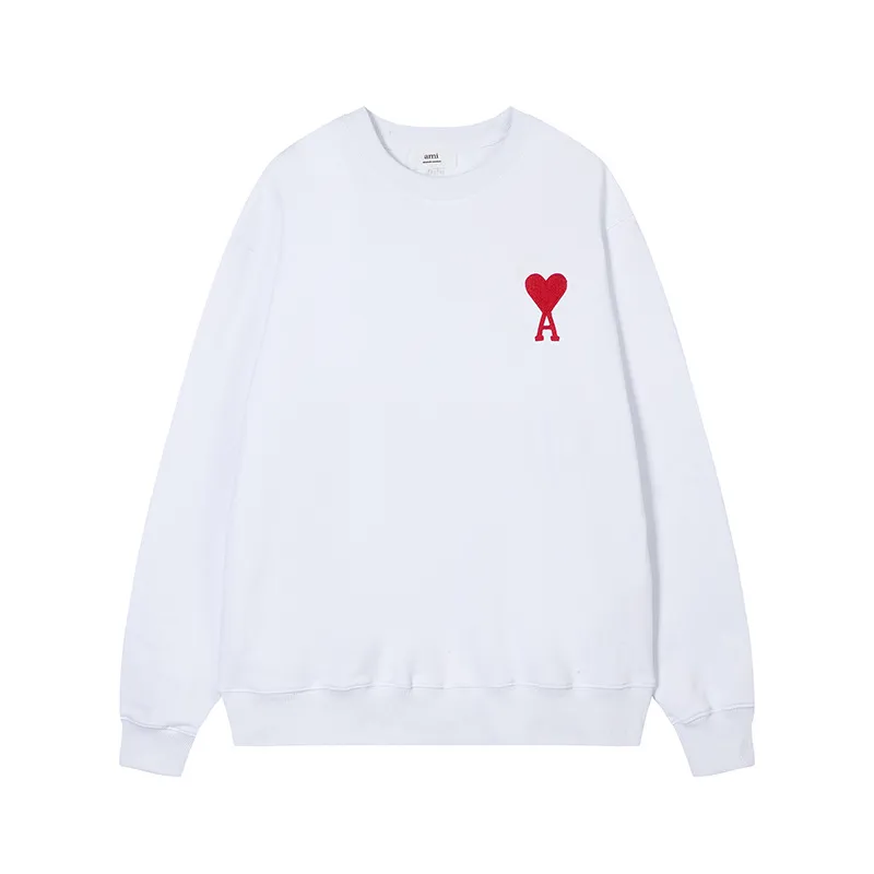 desiger Paris Alexandre Mattiussi Oversized Heart color Crewneck Sweatshirt