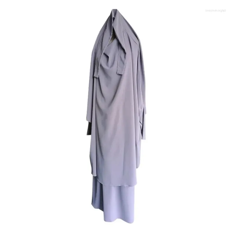 Ethnic Clothing Etosell Women Hooded Muslim Hijab Dress Eid Prayer Garment Jilbab Abaya Long Khimar Fl Er Ramadan Gown Abayas Drop De Dh8Me