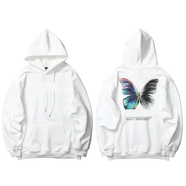 2022 butterfly hoodie europe and the united states loose large size casual hoodie fashion mens coat