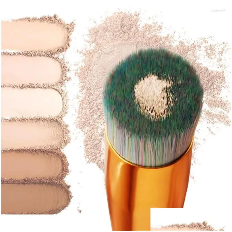 makeup brushes single brush soft hair oblique head liquid foundation eye shadow bevel beauty tool maquiagem