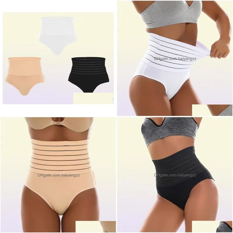 women039s plus size underwear womens panties high waist tummy control briefs female trainer shaping underpants butt lifter shap8322552