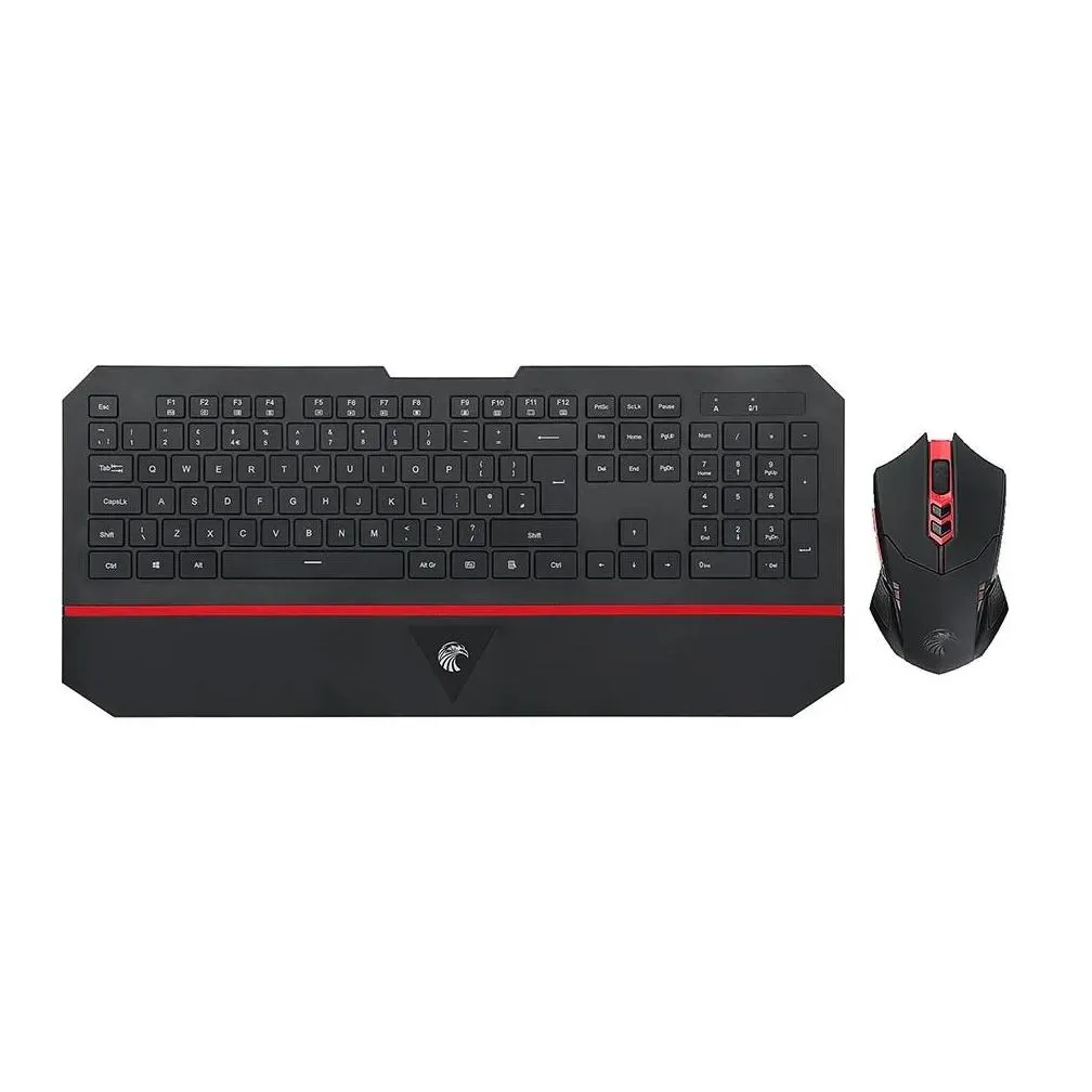 combos wireless gaming keyboard and mouse combo 2.4g 104 keys keyboard and 2400 dpi game mice led backlight for windows laptop pc